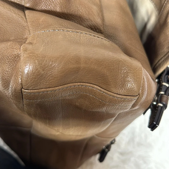 Coach Houston Med Messenger/ computer 
Briefcase Bag-Vintage Leather! MSRP 498 - Picture 7 of 12